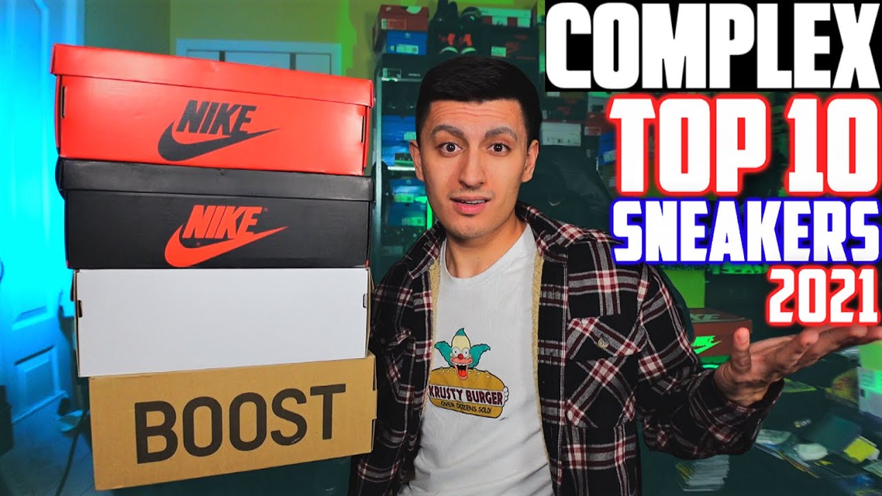 TOP 10 Sneakers of 2021 Acording to COMPLEX!