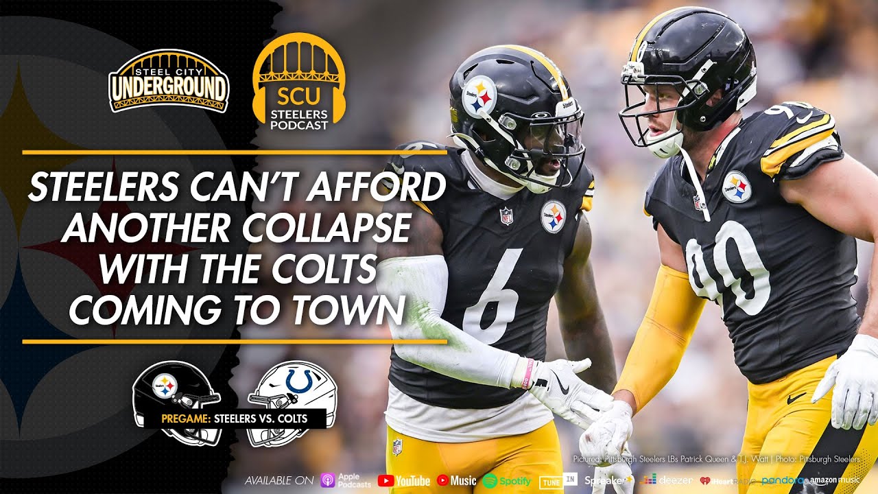 Steelers can’t afford another collapse with the Colts coming to town