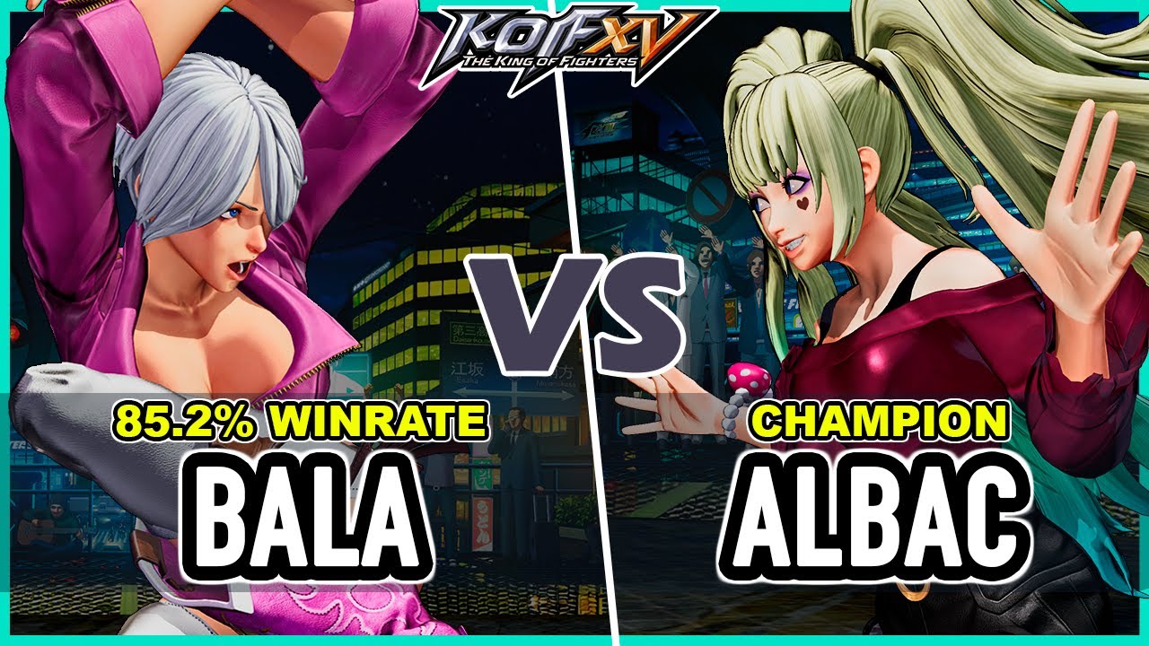 KOF XV 🔥 Bala (&Aacute;ngel/K'/Iori) vs AlbaC (B.Jenet/Sylvie/Chizuru) 🔥 Steam