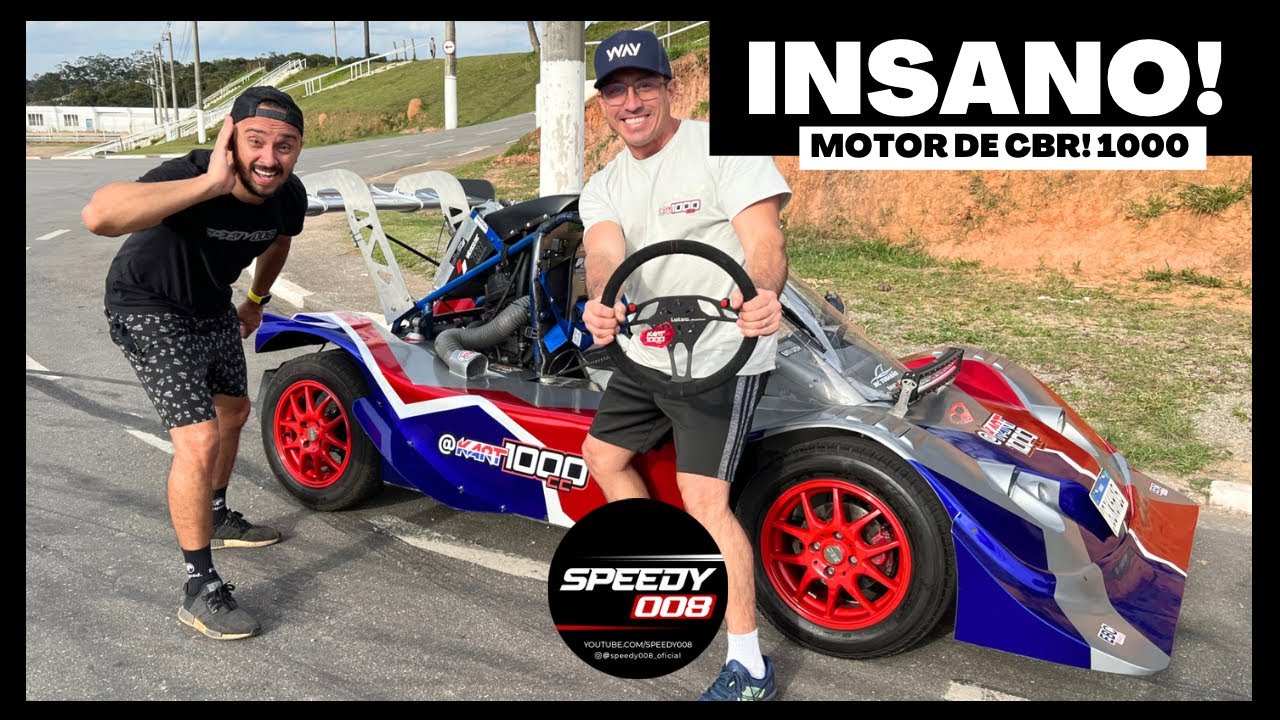 Kart com motor de CBR 1000 RR | Hotwheels Legend | Tio loko 😂