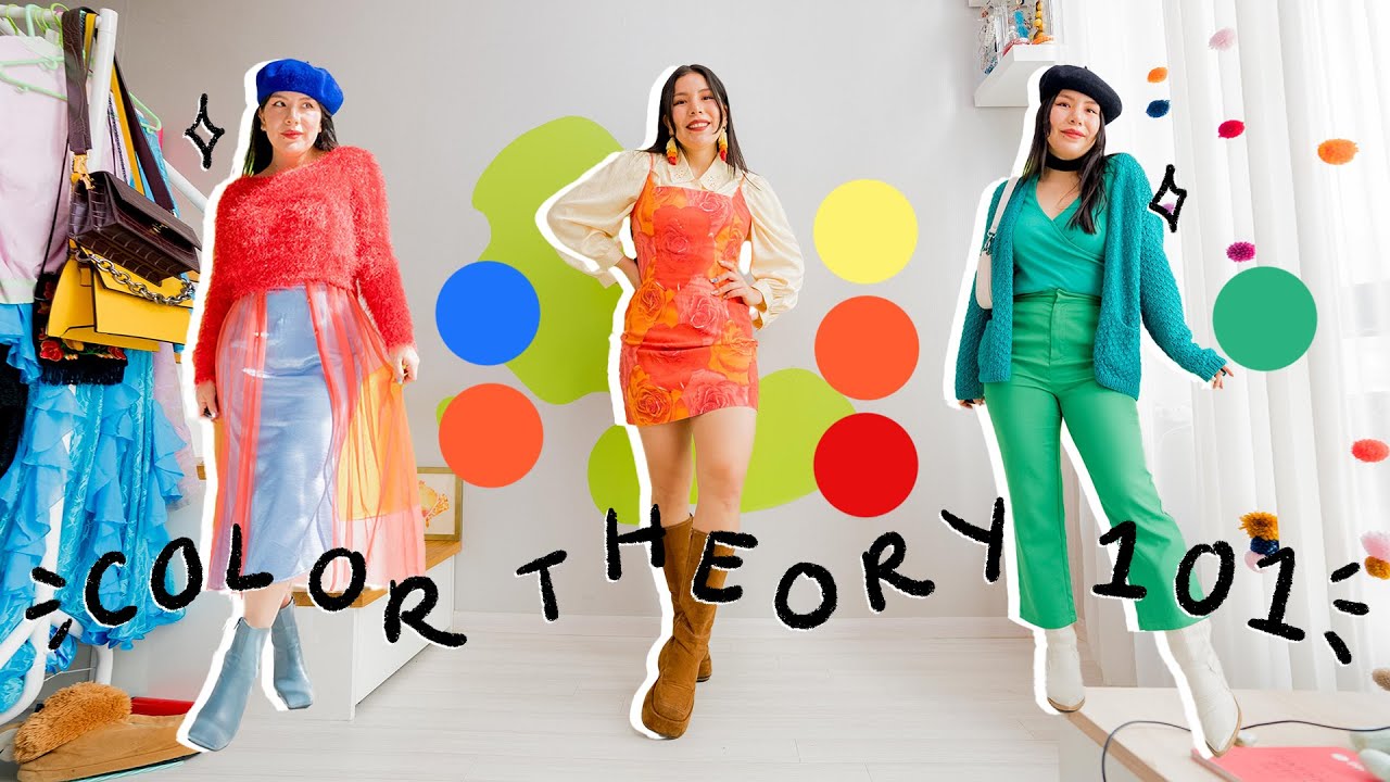 the easy way to wear color: using color theory 🌈