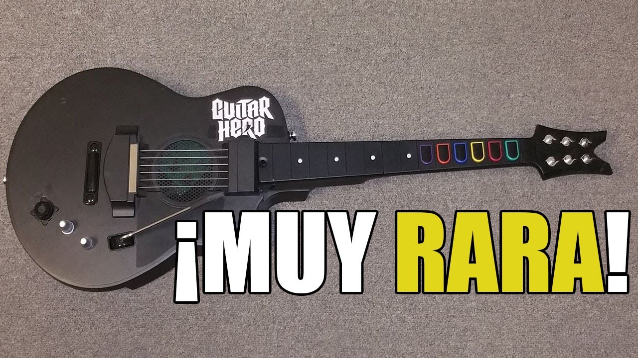 Las Guitarras MAS RARAS de GUITAR HERO