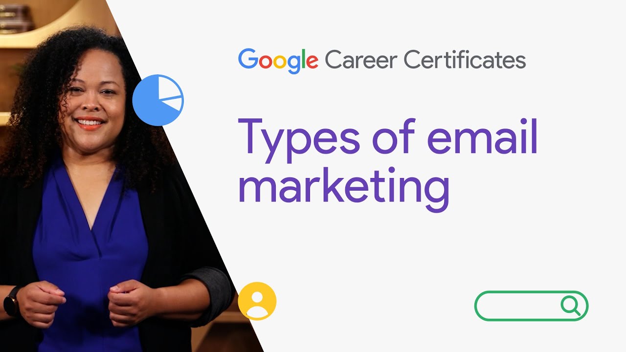 Types of email marketing | Google Digital Marketing & E-commerce Certificate