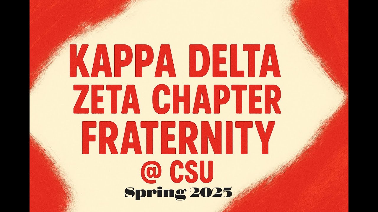 Kappa Alpha Psi Fraternity Inc  Delta Zeta Chapter Spring 25' Probate | CENTRAL STATE UNIVERSITY