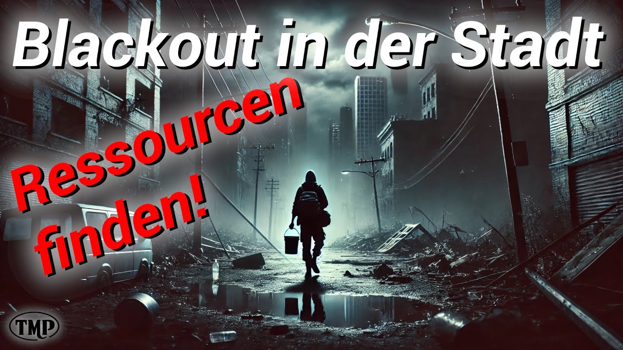 Blackout in der Stadt: Überleben ohne Licht, Nahrung und Wasser!