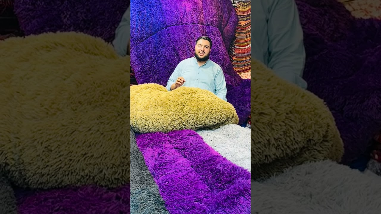 Shaggy quilt sale Subhan Allah bed sheet sheikhupura 0313 8200084