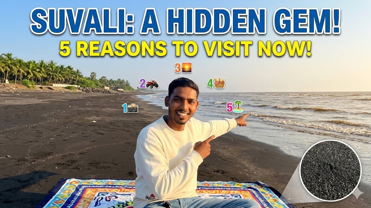 5 reason to Visit Suvali beach 🏝️ #suvalibeach