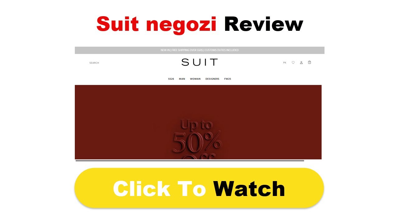 ✅ Suit negozi Review | A Brief Review of Suit negozi