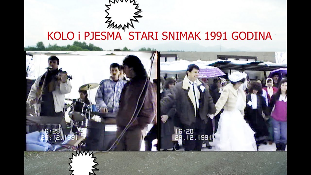 Mladenačko  Kolo 1991 Godina Stara Dobra Vremena Stari Snimak Sa Svadbe Obrada Ramiz&copy;