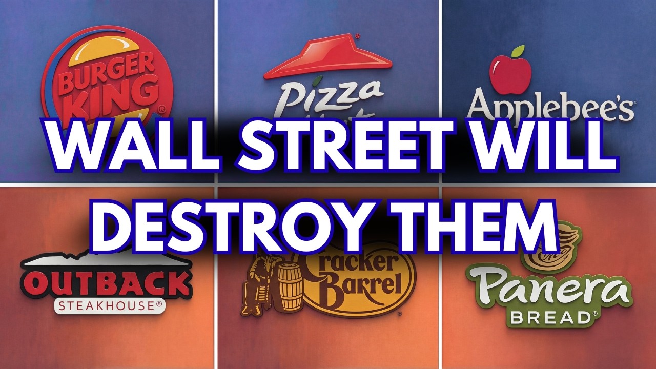12 Restaurant Chains Destroyed by Wall Street (Here's What Will Happen)