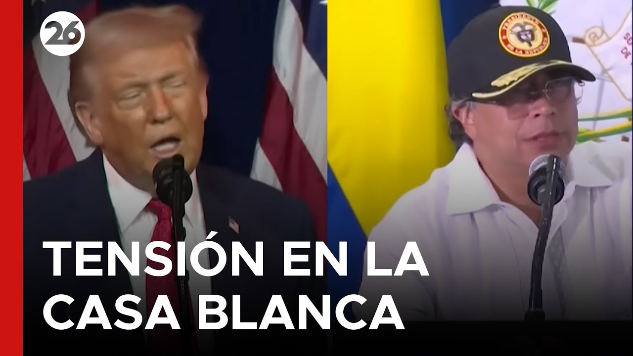 🇺🇸 EN VIVO - EEUU | Trump - Petro: expectativa por la reunión en la Casa Blanca