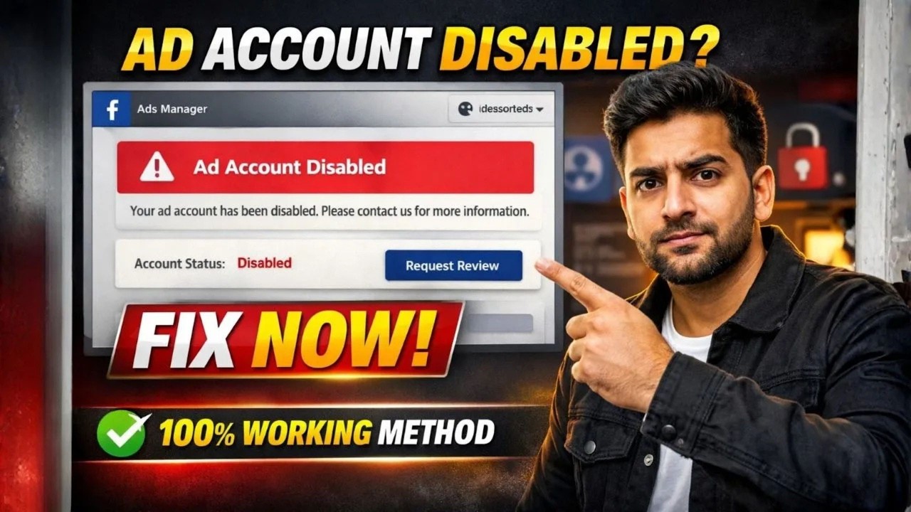 How to Fix Instagram Ad Account Disabled (Step-by-Step) | Request Review + Billing Fix