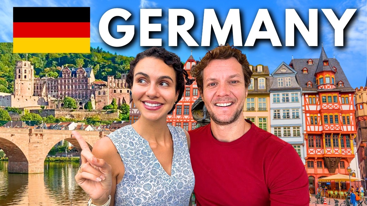 Our First Time In Germany! Frankfurt & Heidelberg 🇩🇪