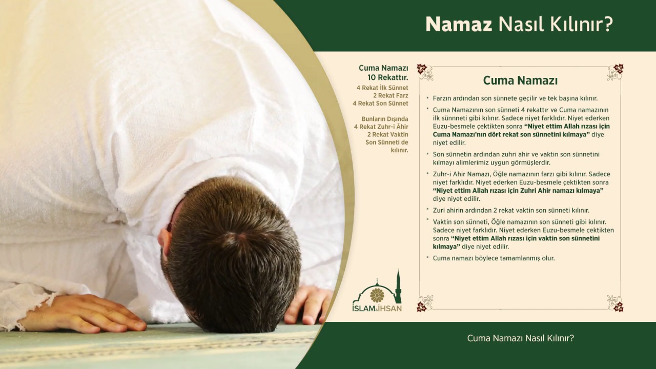 Cuma Namazı Nasıl Kılınır? (Cuma Namazının Kılınışı)