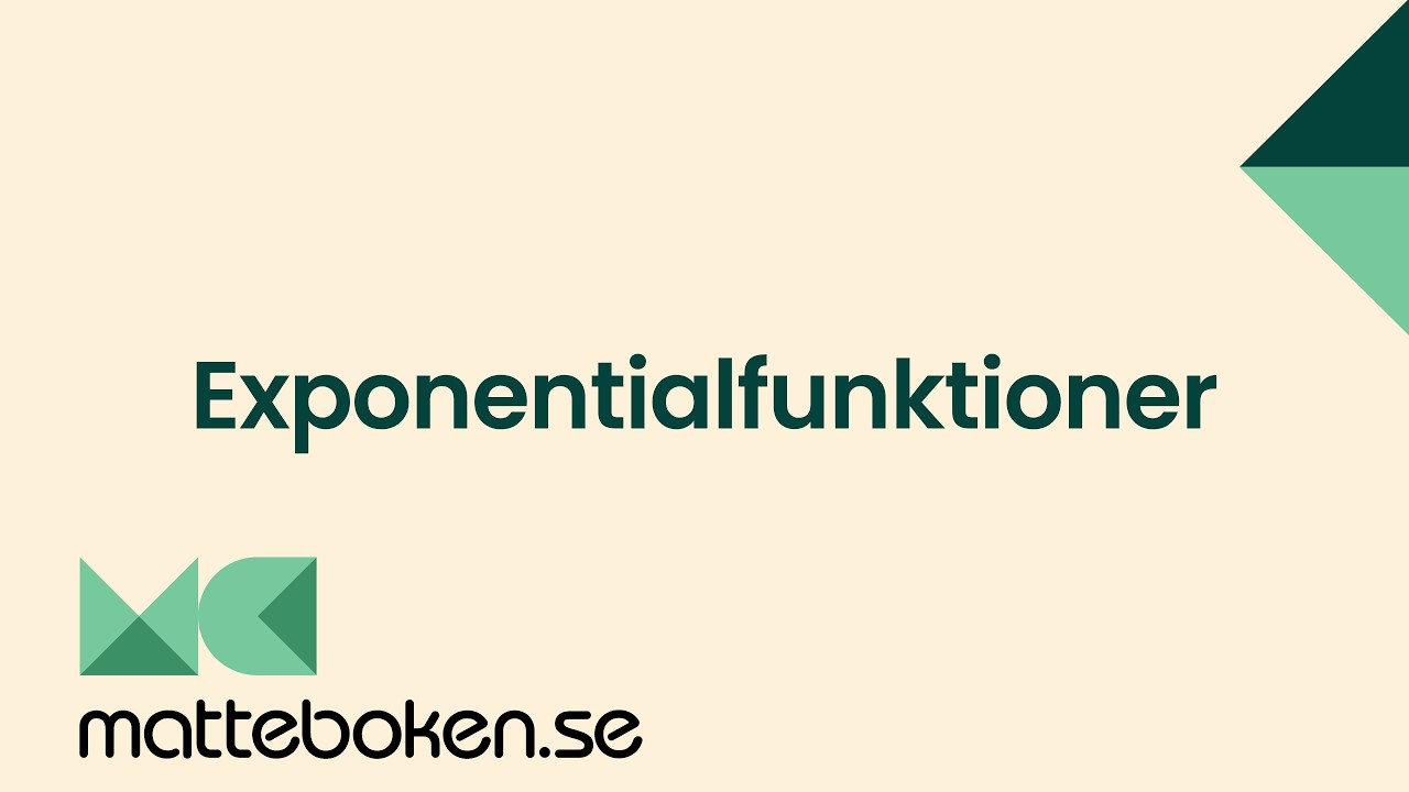 Exponentialfunktioner - Matte 1 och 2 - Adam