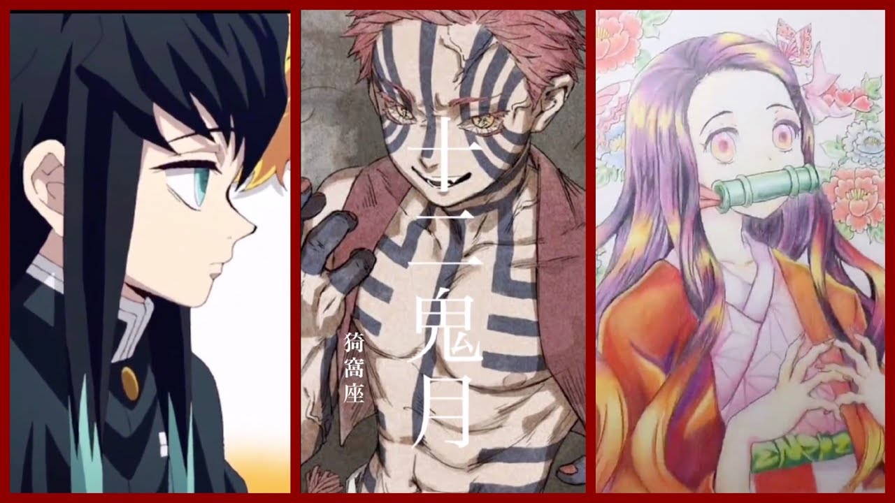 【TikTok】鬼滅の刃イラストまとめ動画集 -#6