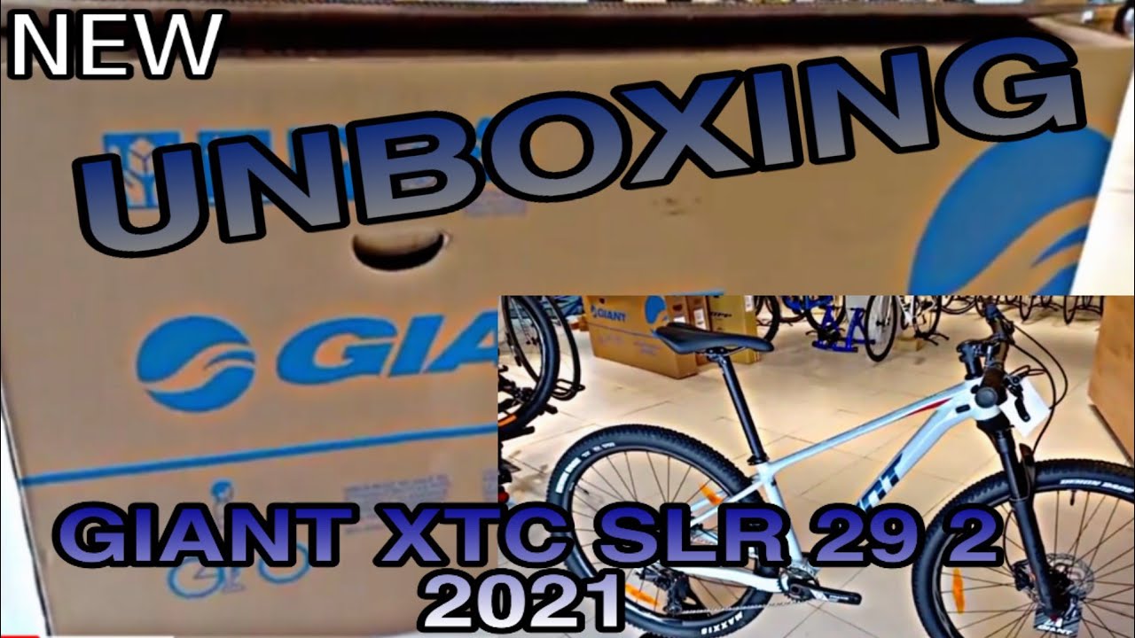 2021 GIANT XTC SLR 29 2 DUSTY BLUE UNBOXING