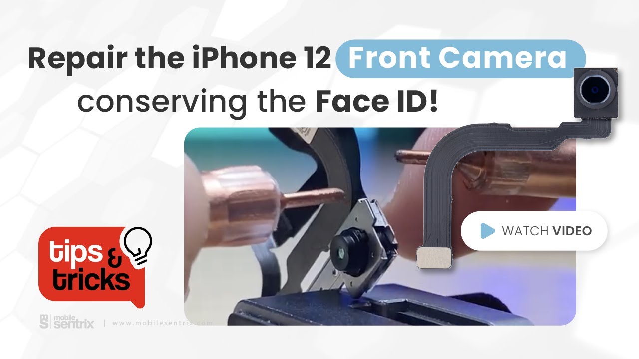 iPhone 12 Front Camera Repair & Save Face ID - (Tips and Tricks #39)