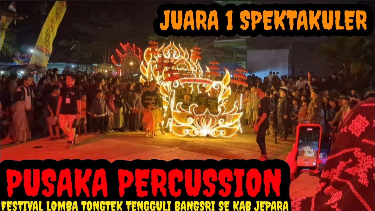 JUARA 1!!!PUSAKA PERCUSSION FESTIVAL 