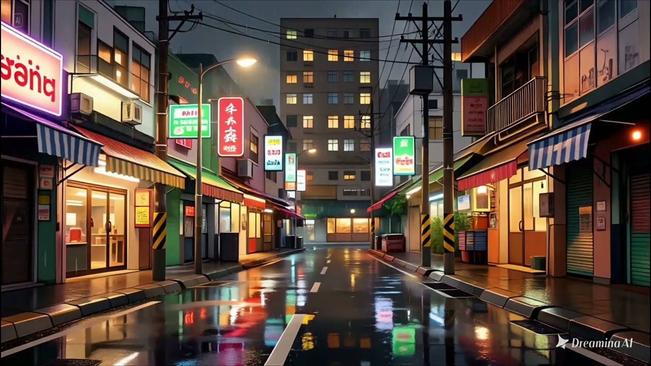 Midnight rian | บางทีทำให้เรารู้สึกโดดเดี่ยวแต่ก็สงบในเวลาเดียวกัน