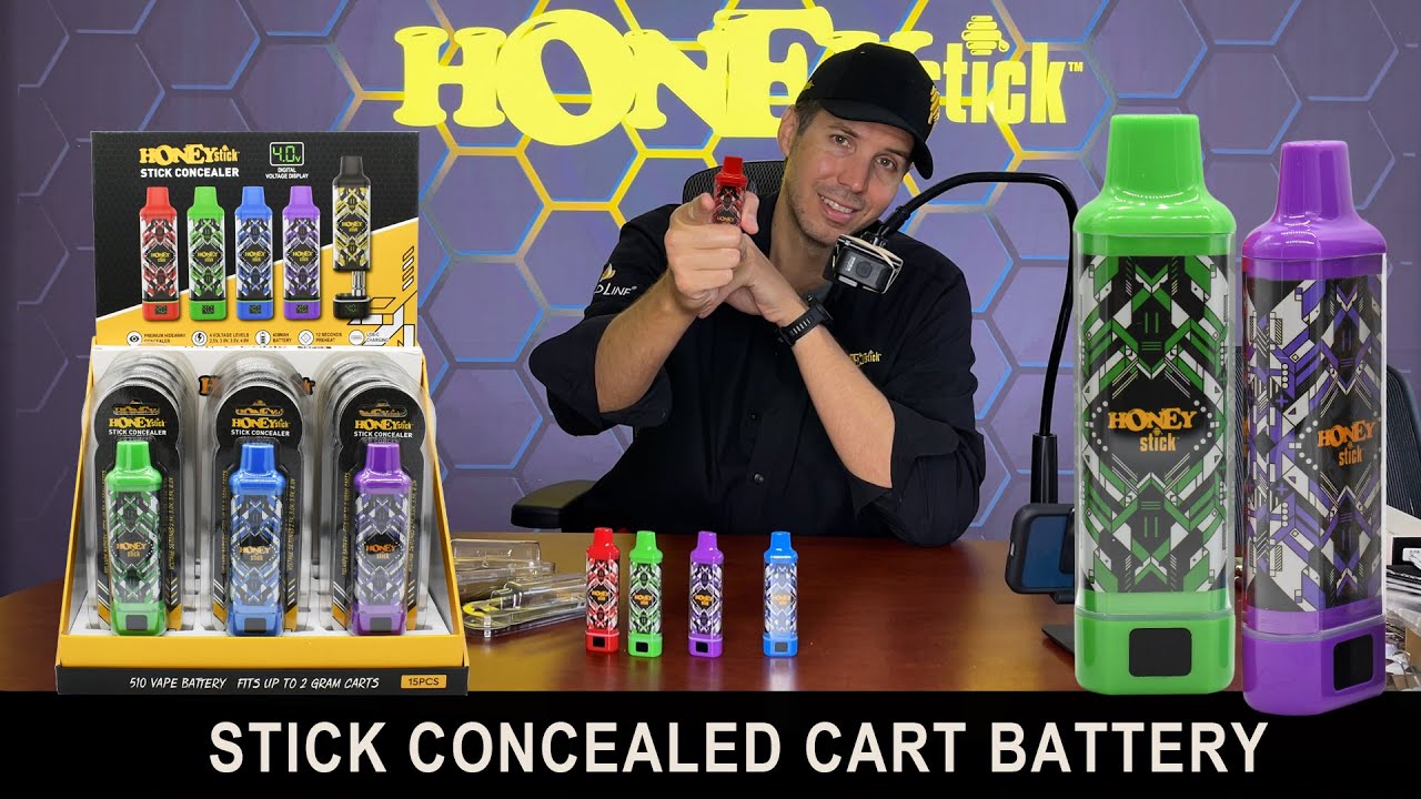 HoneyStick STICK Concealer - Discreet Vape Battery | Hands-On Demo with Dan | Stealth Vaping!