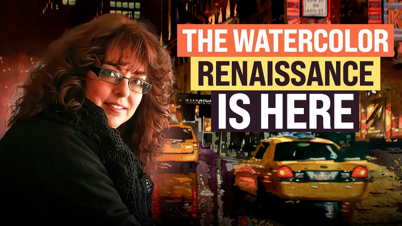 Learn Game-Changing Watercolor Technique of Laurie Goldstein