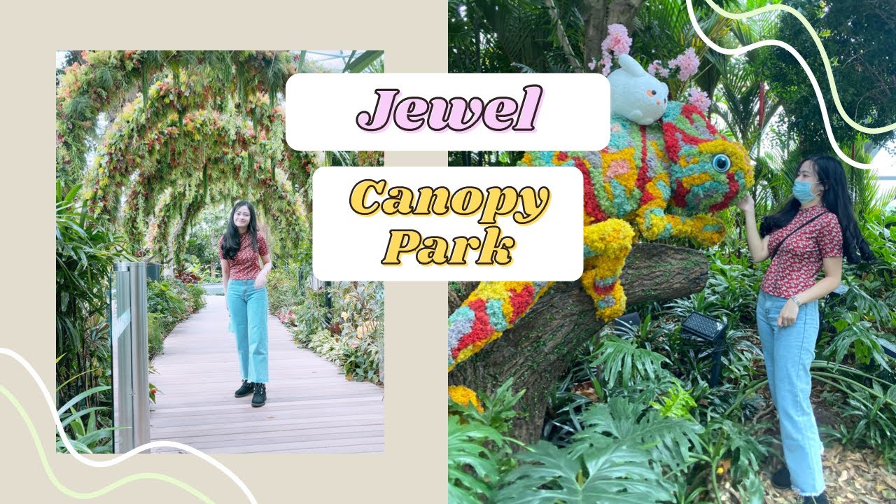 📸vlog | Jewel SG Airport - Canopy Tree Top Park 🌳