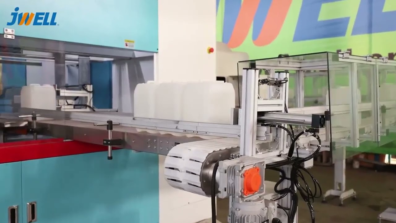 Jwell Double Station Double Cavity Electric Blow Molding Machine