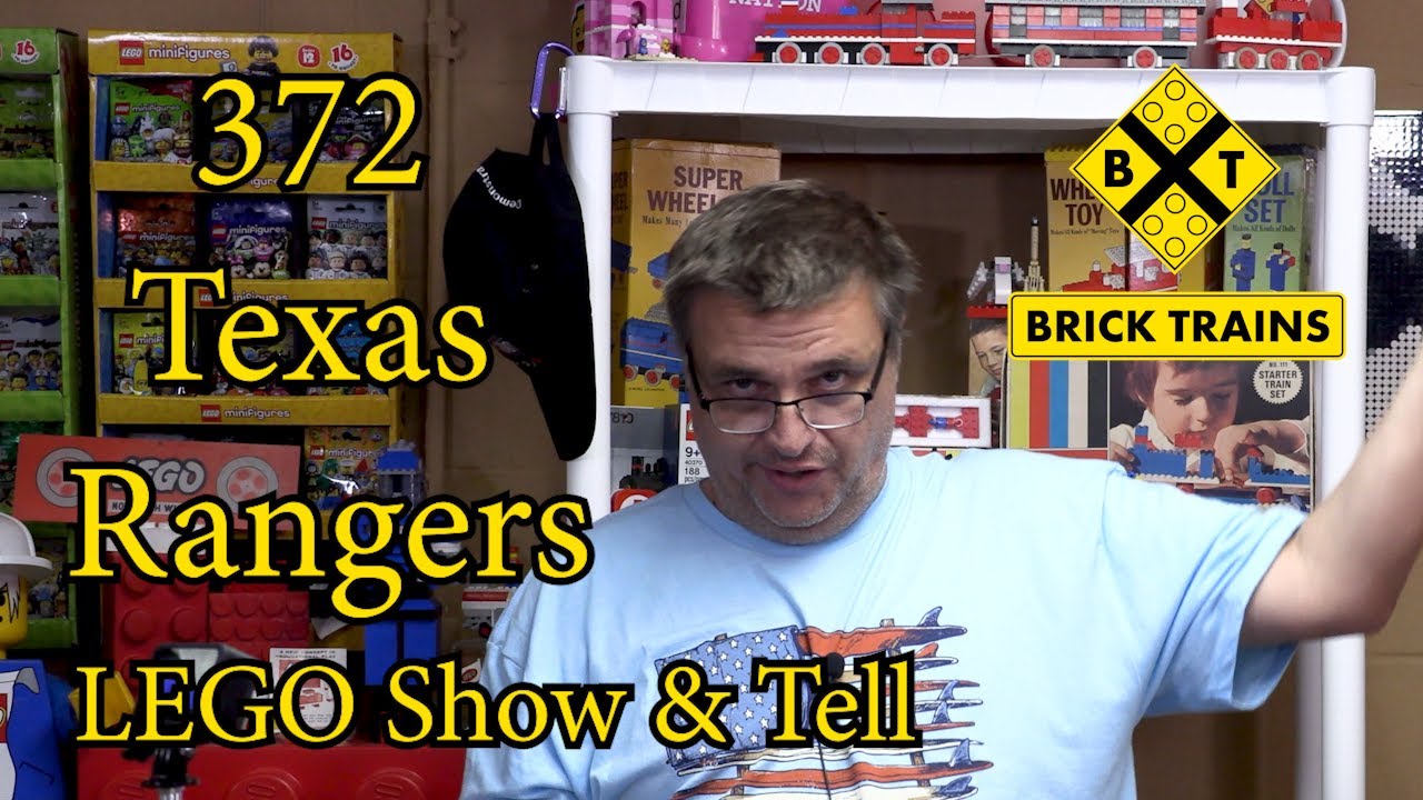 Wednesday Show & Tell LEGO (Universal Building Set) Set 372 Texas Rangers