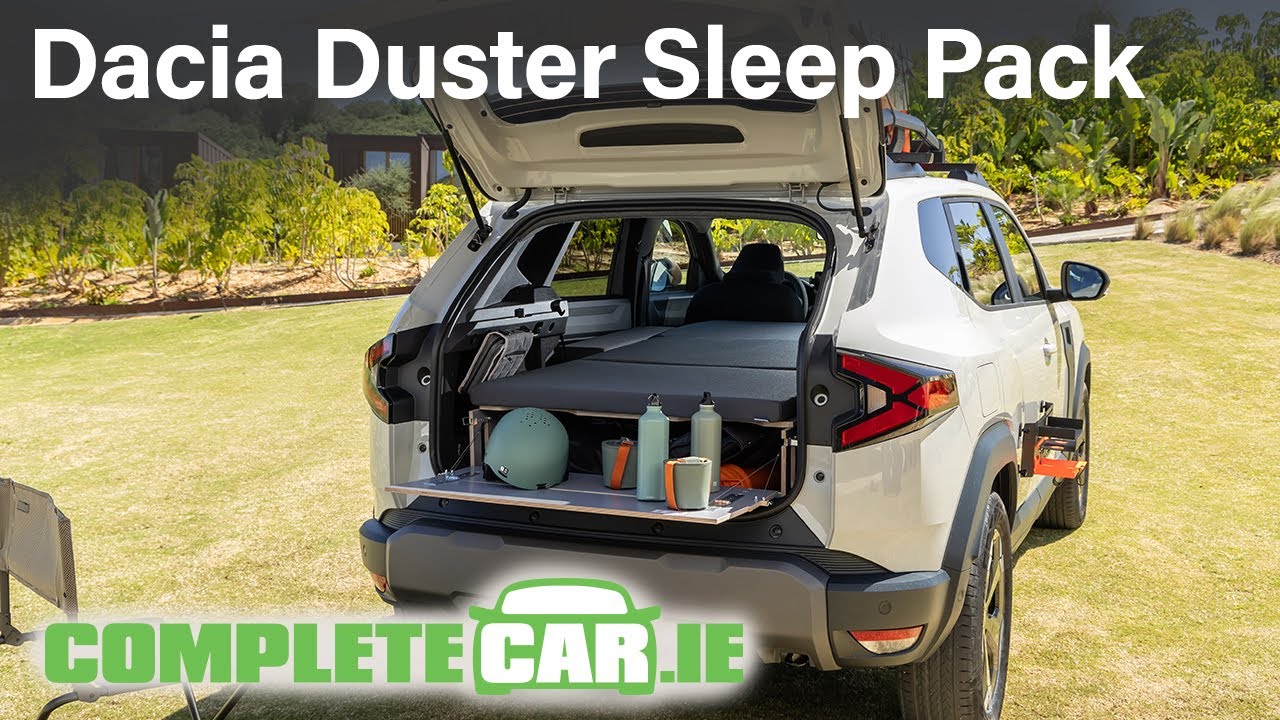The Dacia Duster's Sleep Pack turns it into a compact camper