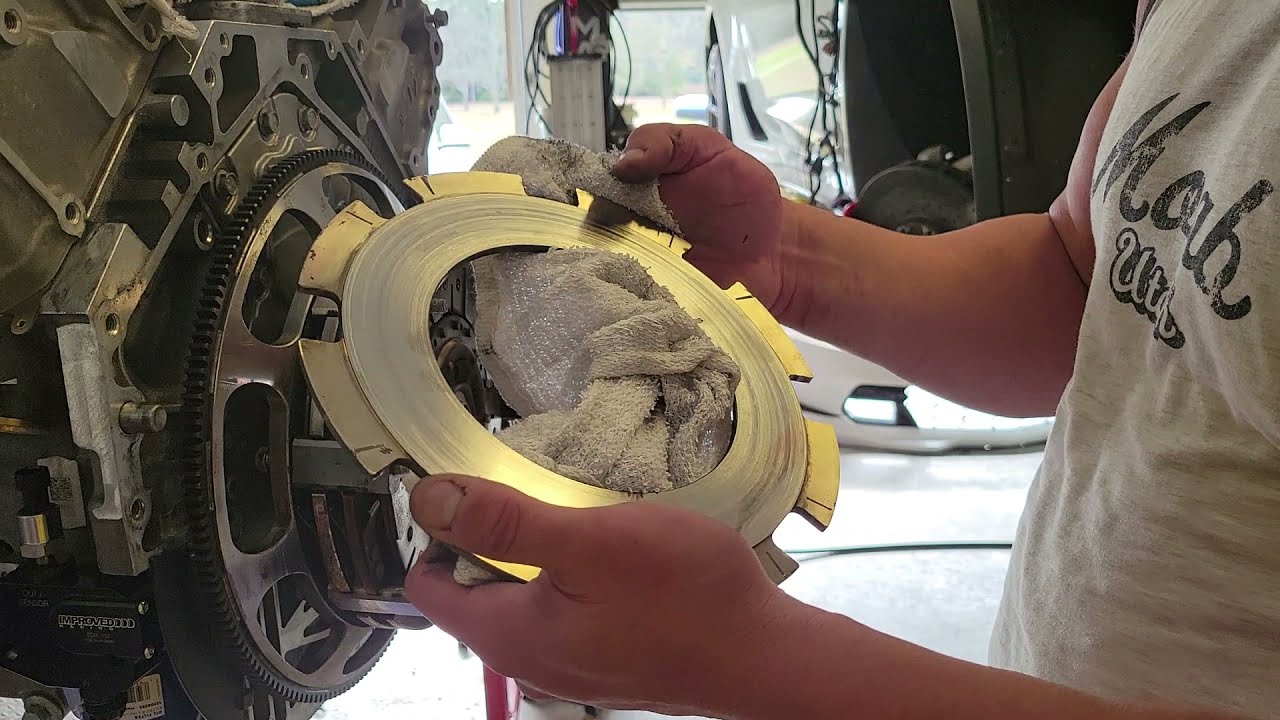 Corvette C7 Z06 Mantic Triple Disk Clutch Removal and Inspection