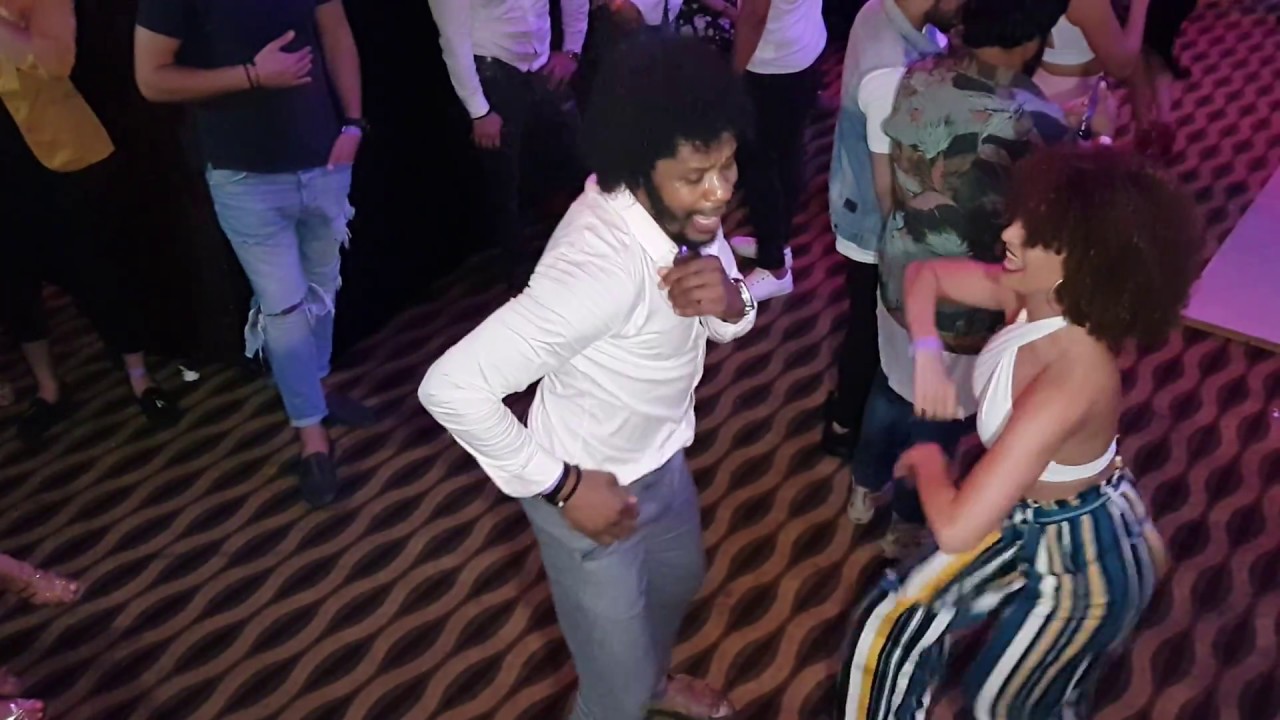 Terry salsa Y Veronica social dancing Fujairah salsa festival