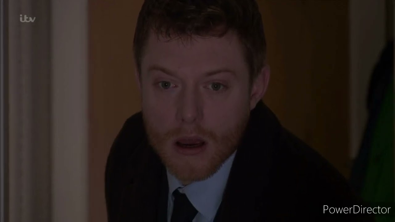 Coronation Street - Daniel Pushes Max Down The Stairs (1st February 2022)