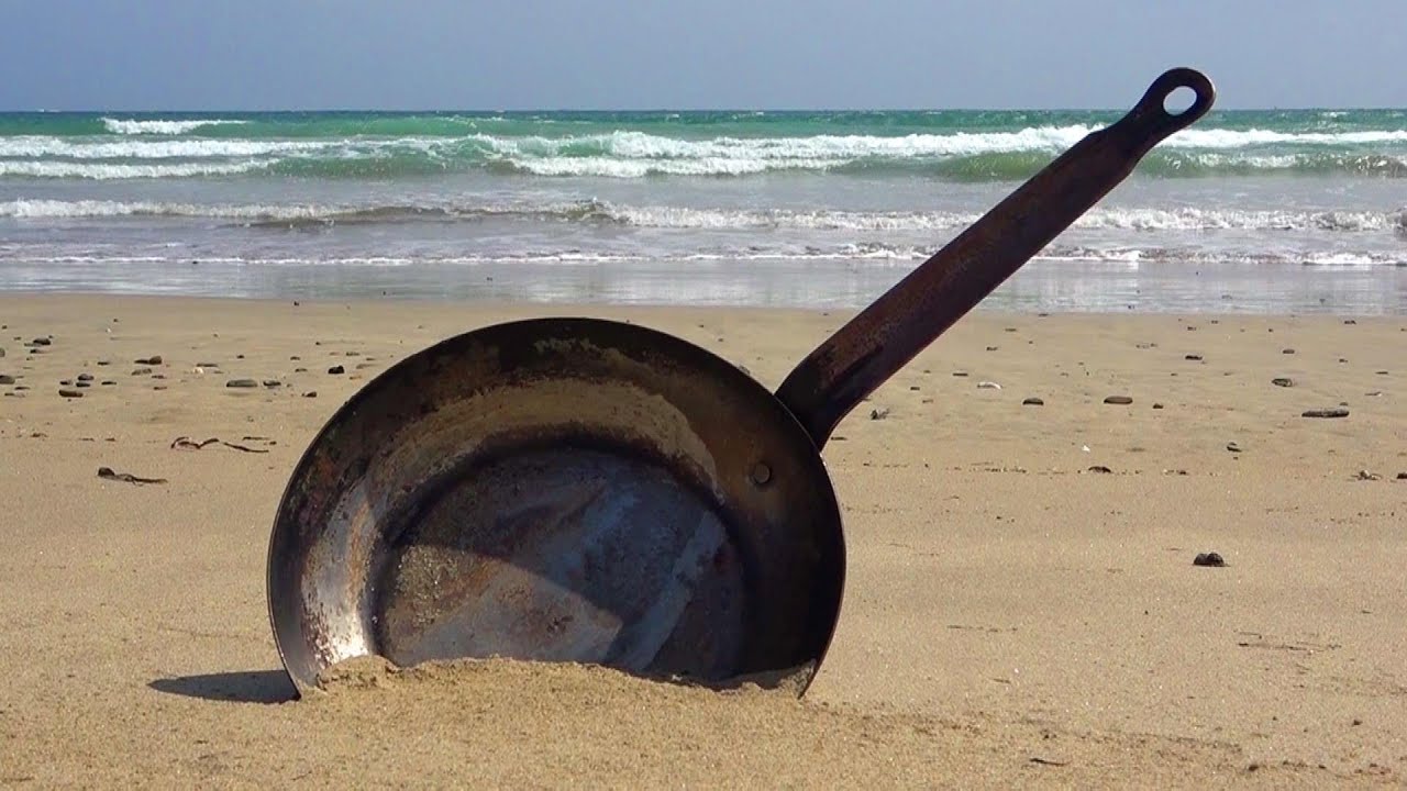 錆び焦げたフライパンを復活させます Frying pan Restoration