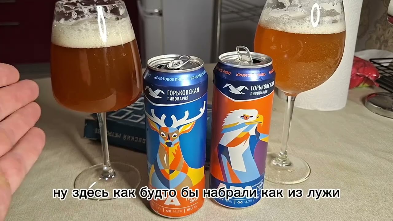 Их хейтят, а мы кайфуем! IPA и APA от Горьковской пивоварни | Не неожиданно и  вкусно #beer#ipa #apa