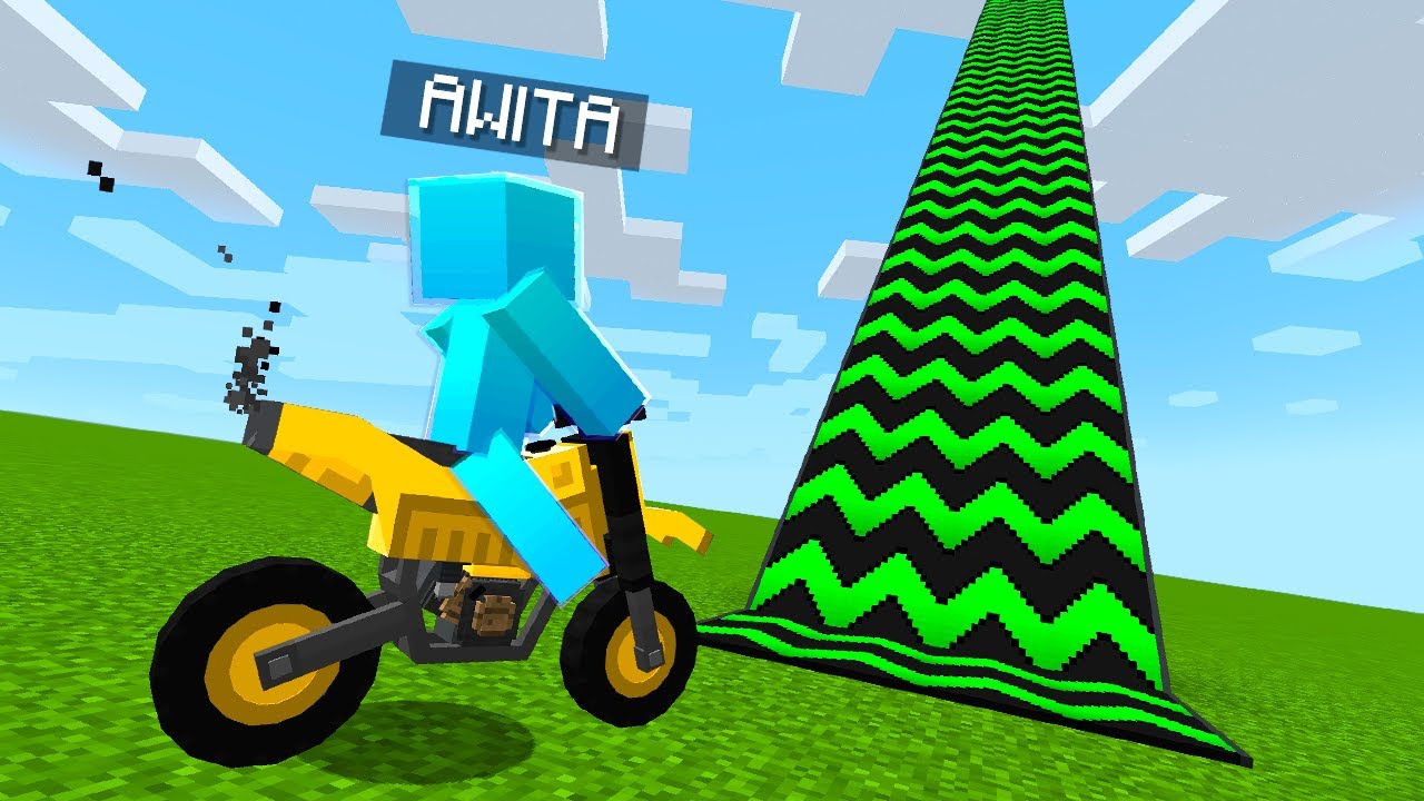 Construí la RAMPA Más LARGA Hasta el Cielo en Minecraft!