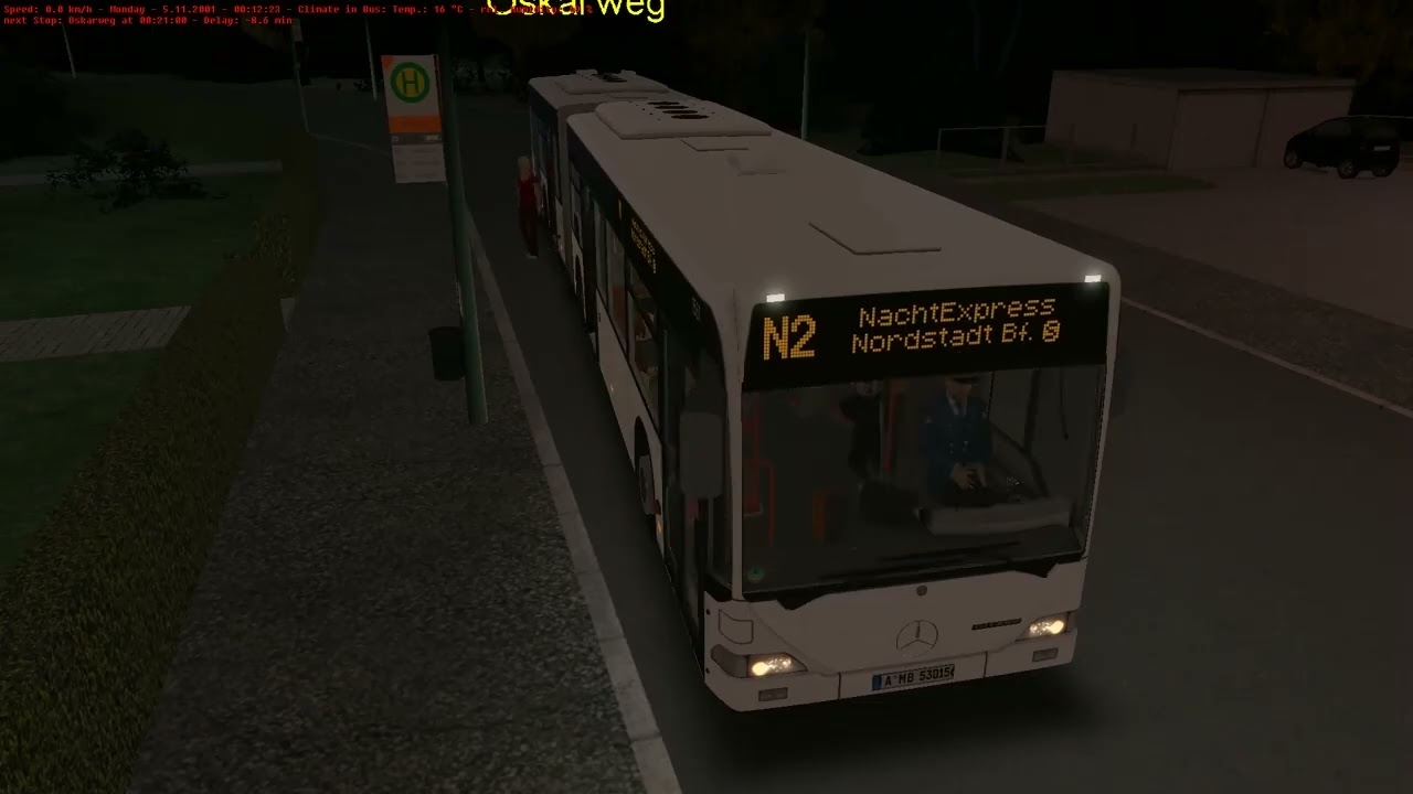 Mercedes-Benz O530G (4 d.,ZF) on Ruhrau v2; Line: NE2 --- Merscheld - Nordstadt Bahnhof