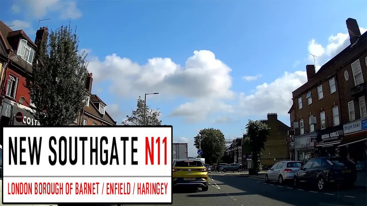A Drive Through London New Southgate N11