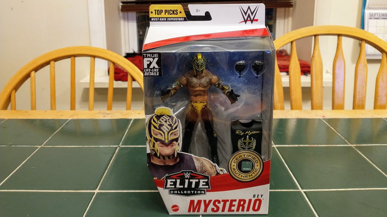 NEW FIGURE: Mattel WWE Elite Top Picks 2021 Rey Mysterio figure