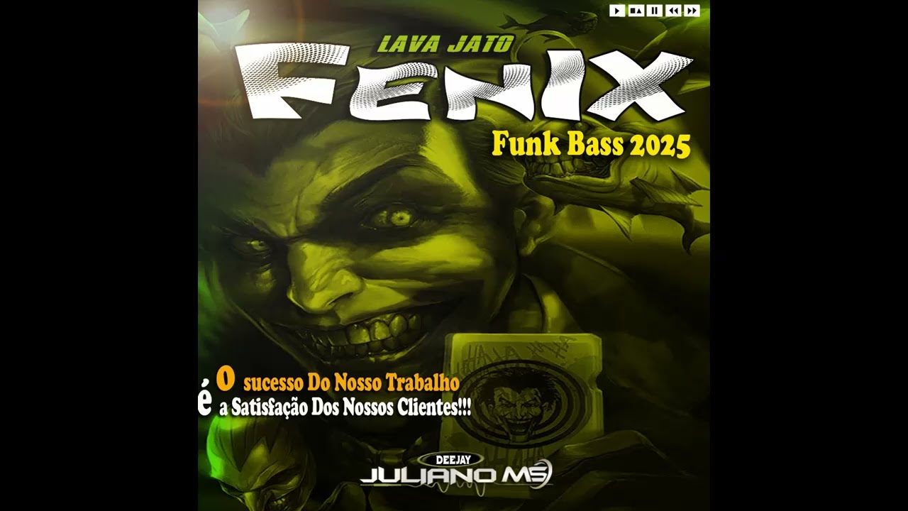 LAVA JATO FENIX   FUNK BASS 2025   DJ JULIANO MS