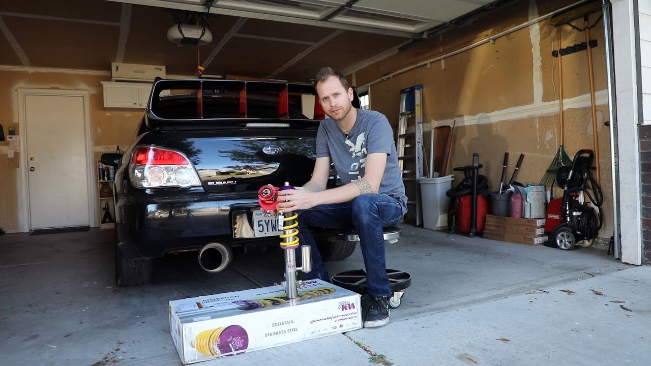 The STI gets some K-Dubs (KW V3 Install)