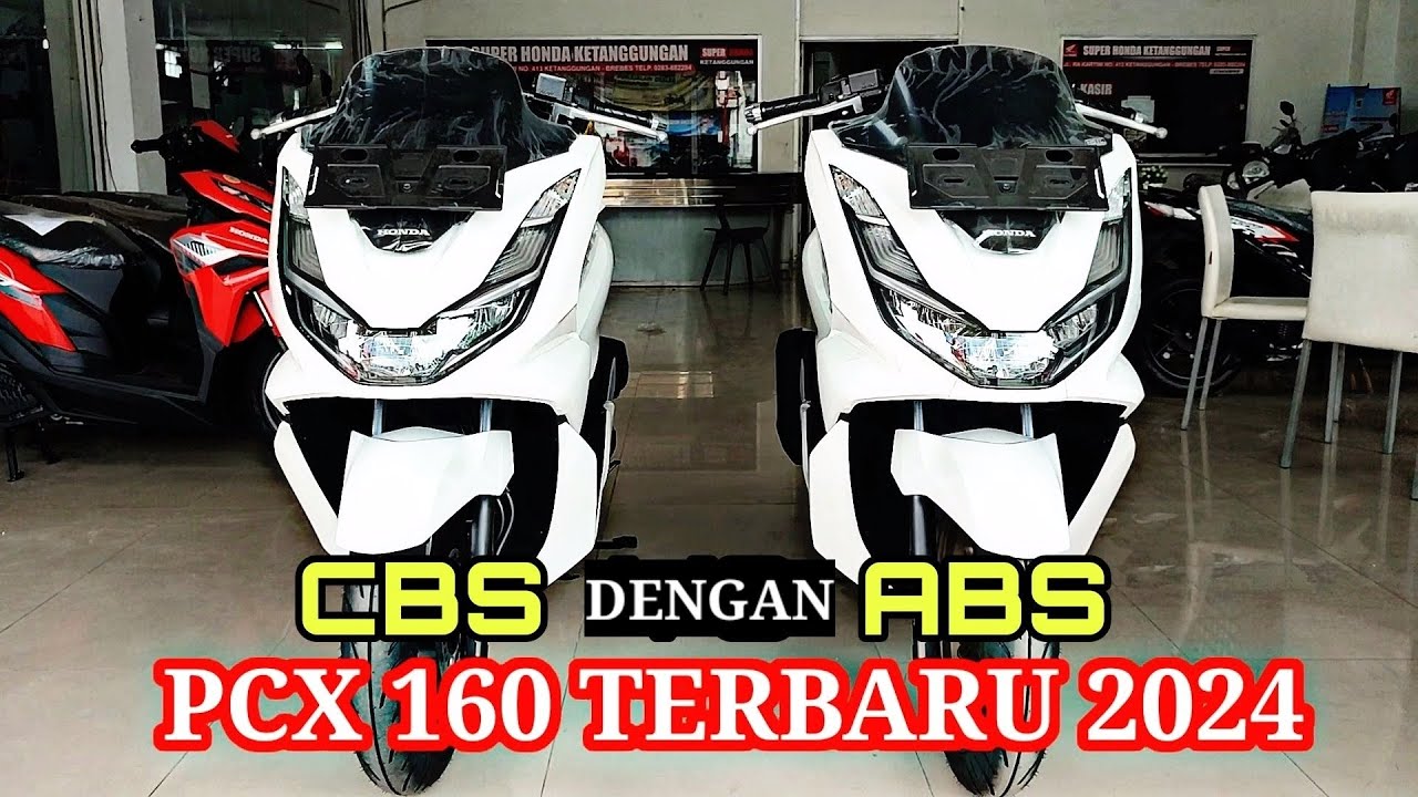 PERBEDAAN PCX ABS 2024 DENGAN PCX CBS 2024 🔥🔥🔥