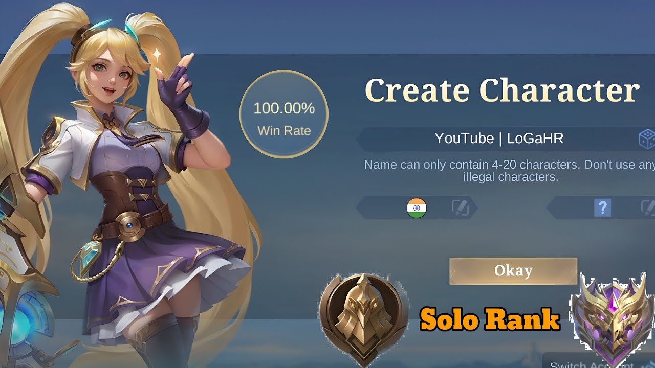 Layla Only Warrior To Mythic Glory #1