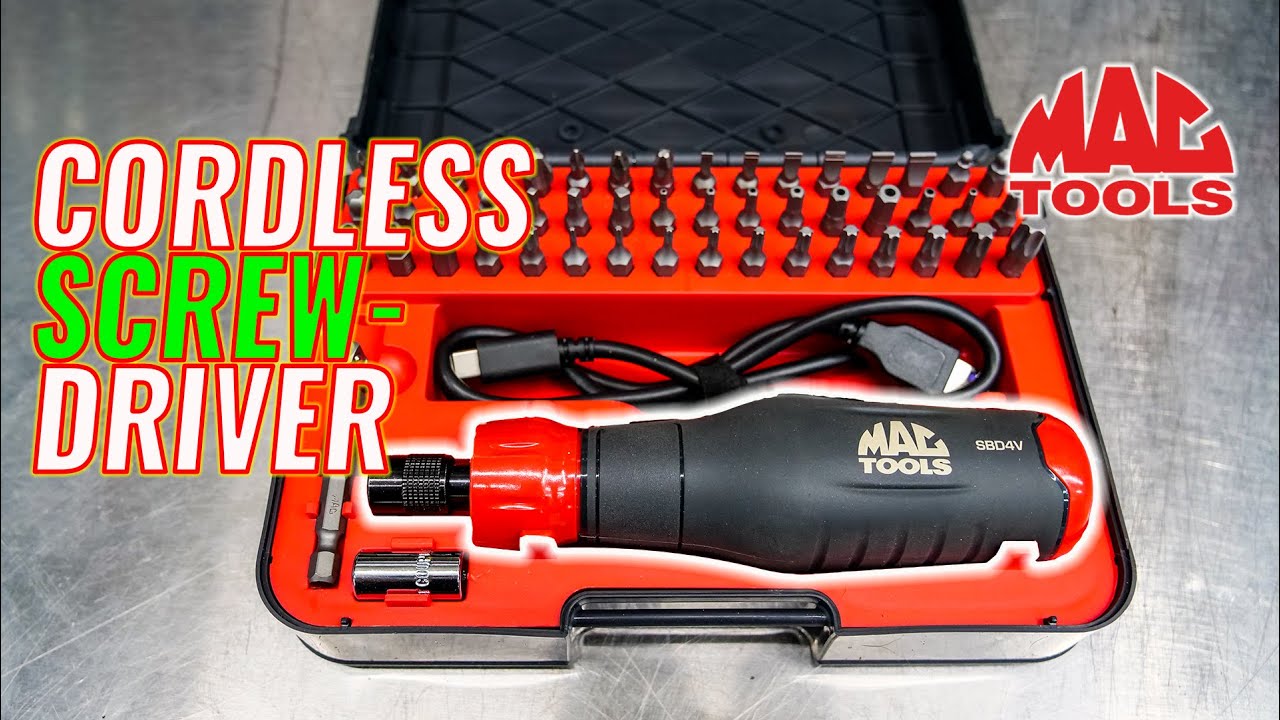 MAC Tools Cordless Screwdriver Review [SBD4V52S]