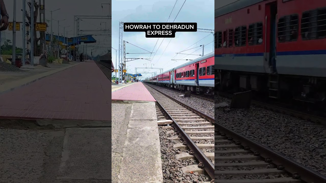 Howrah To Dehradun Express skip at station 130kmph 