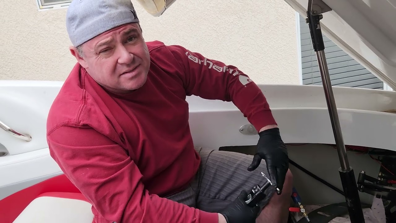 8.1 Vortech 496 Mercruiser valve spring replacement in the boat Comp Cams
