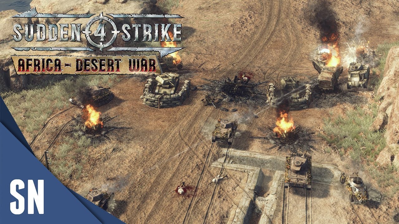Battle #3 Battle of KASSERINE PASS - Sudden Strike 4 - Africa Desert War Campaign [AXIS]