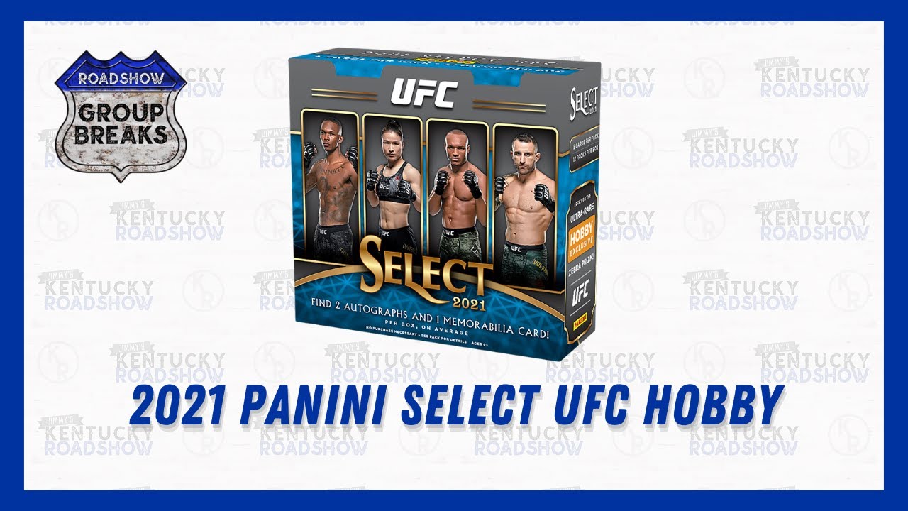 2021 Panini Select UFC Hobby - 3 Box Break #1
