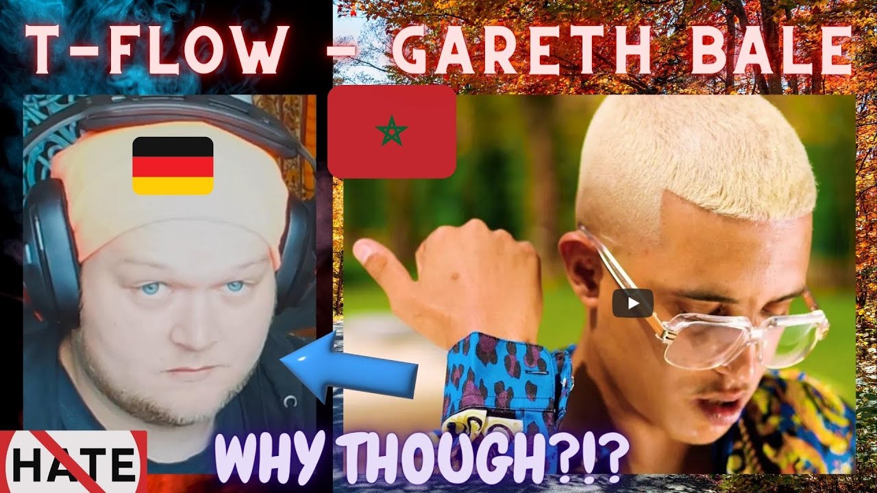 HE'S A BAD ROLE MODEL | 🇲🇦 T-Flow - Gareth Bale | GERMAN Rapper reacts