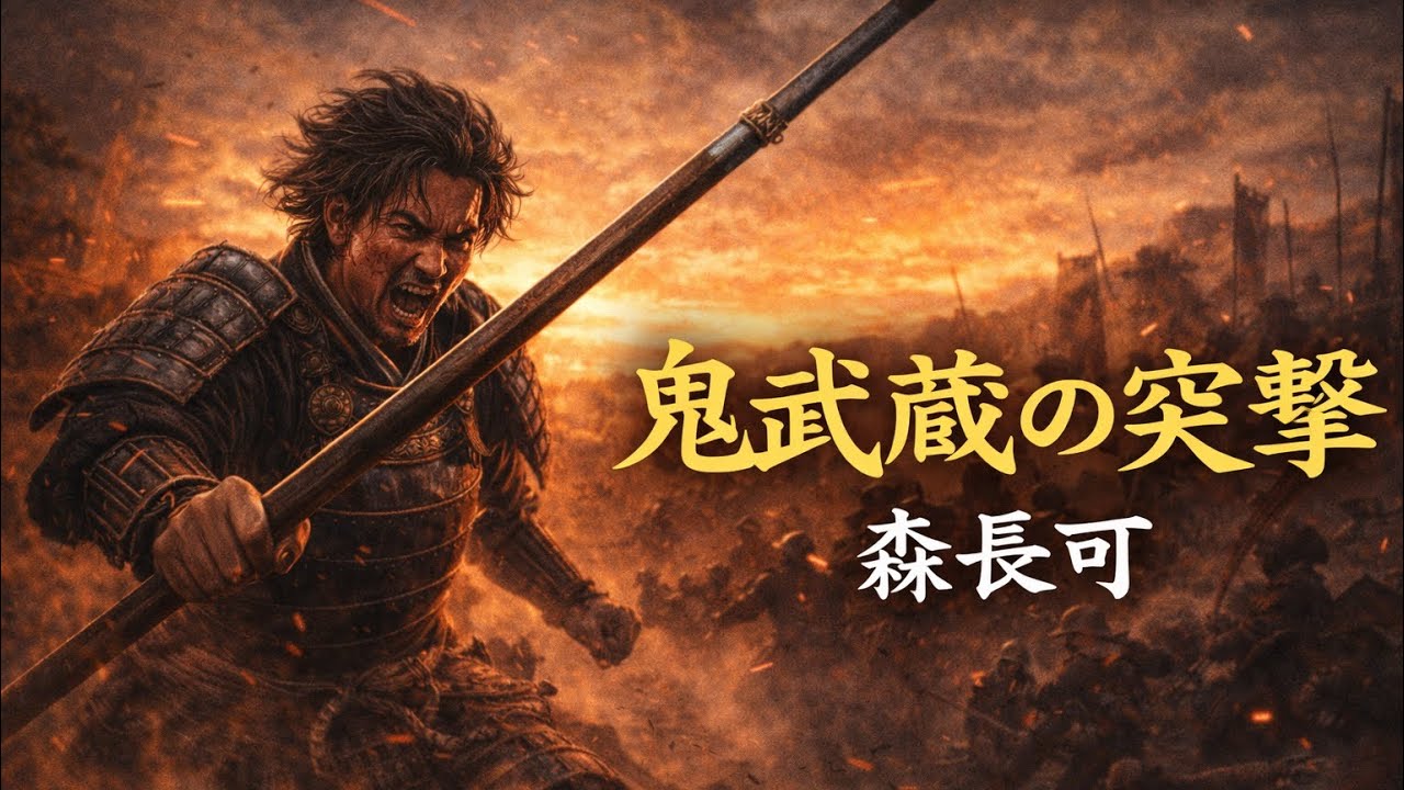 🔥【歴史ラップ】鬼武蔵の突撃 — 森長可🔥（戦国を体現した武将）